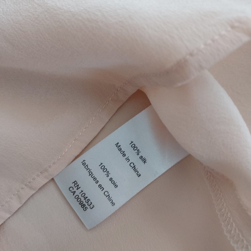 Nanette Lepore Silk Long Balloon Sleeve Blouse - Picture 2 of 11